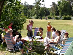 Camping Landgoed Ginkelduin in Leersum