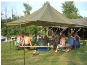 Camping De Jantina Hoeve in Ouwster-Nijega