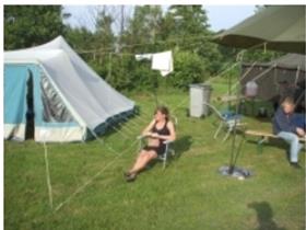 Camping De Jantina Hoeve in Ouwster-Nijega