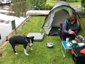 Camping De Turftente in Wetering